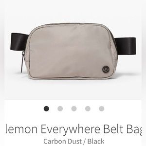 ISO; Carbon Dust AND Angel Wing/Black Lululemon Everywhere Belt Bags!